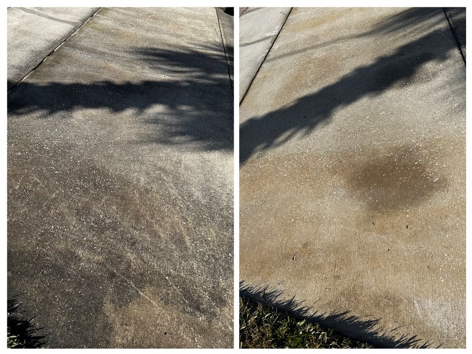 Concrete Driveway Cleaning Avalon Park Orlando, FL