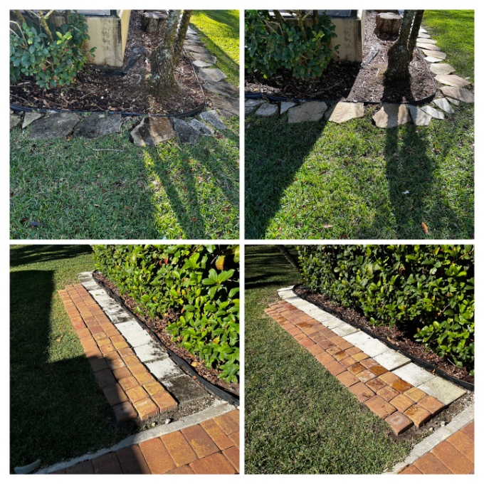 Paver Soft Washing in Avalon Park, Orlando, FL